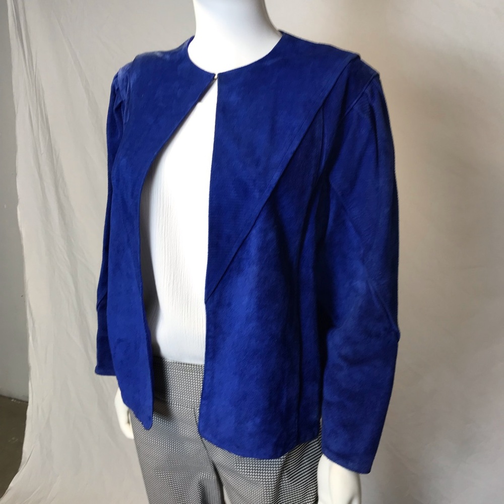 Vintage suede jacket size medium by OPJECTIVES 100% nylon leather cleaning